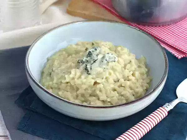 Recette Risotto au roquefort