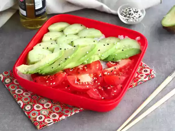 Recette Recette de riz vinaigré - comment faire un bento?