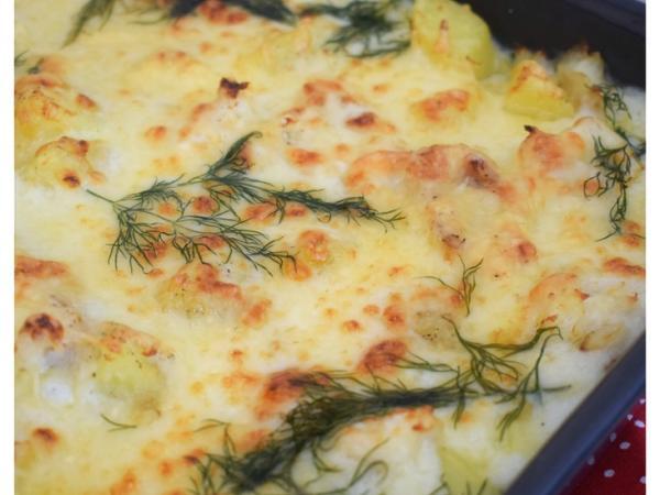 Recette Gratin de poisson et pommes de terre