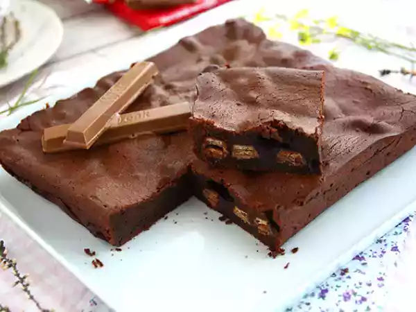 Recette Brownie au kit kat ®