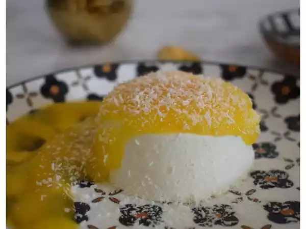 Recette Panna cotta à la noix de coco