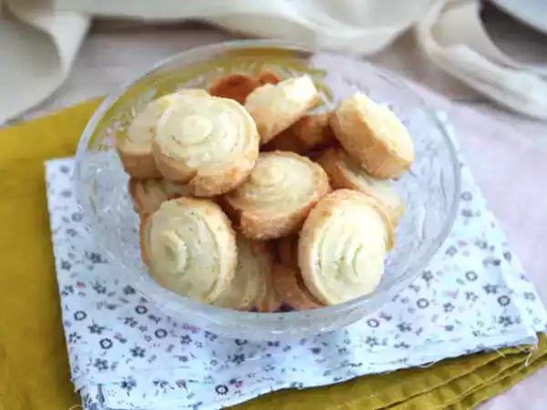 Recette Sablés diamants en spirale