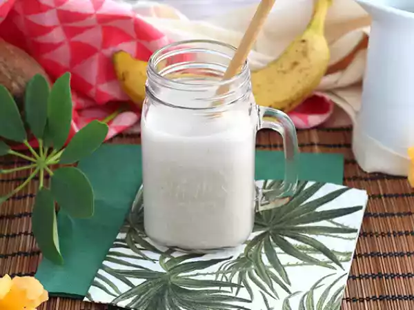 Recette Milkshake vegan à la banane