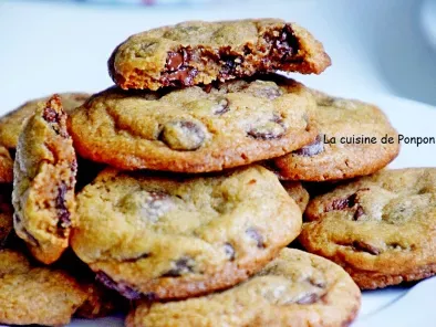 Recette Délicieux cookies aux pépites de chocolat du chef conticini