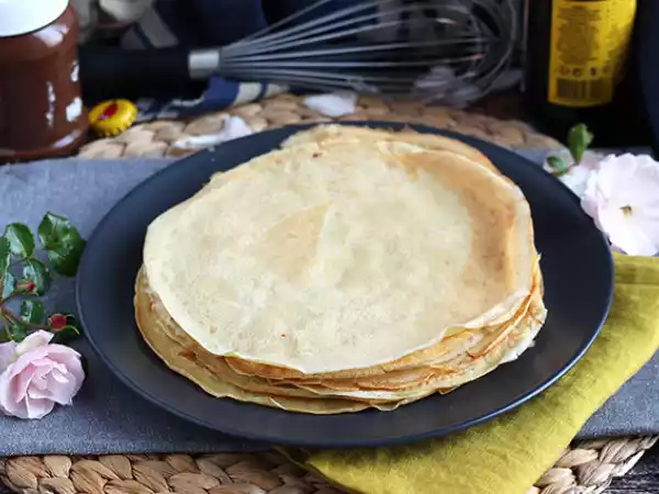 Recette Pâte à crêpes à la bière blonde