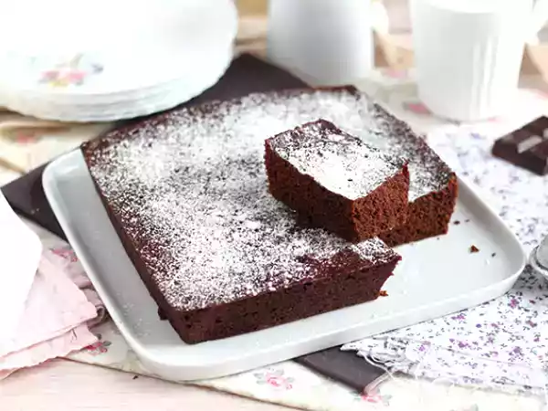 Recette Gâteau au chocolat cuisson express au micro-ondes (seulement 5 minutes! )