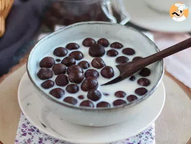 Recette Boules de céréales au chocolat type nesquick
