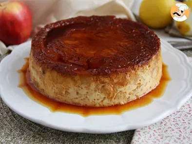 Recette Pudding à la pomme, croissant et caramel