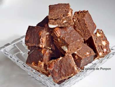 Recette Praline au chocolat et marshmallow