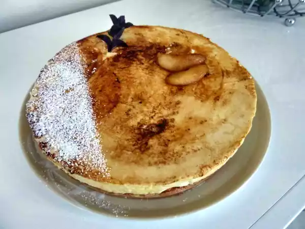 Recette Tarte aux pommes au safran et cognac