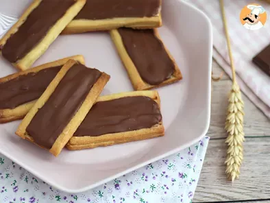 Recette Biscuits twix au caramel et chocolat au lait