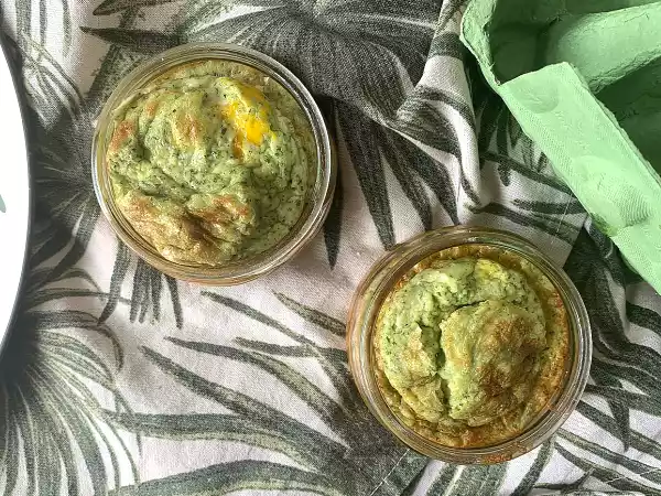 Recette Oeufs cocotte au pesto