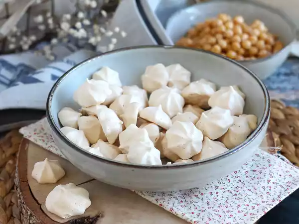 Recette Meringues vegan à l'aquafaba