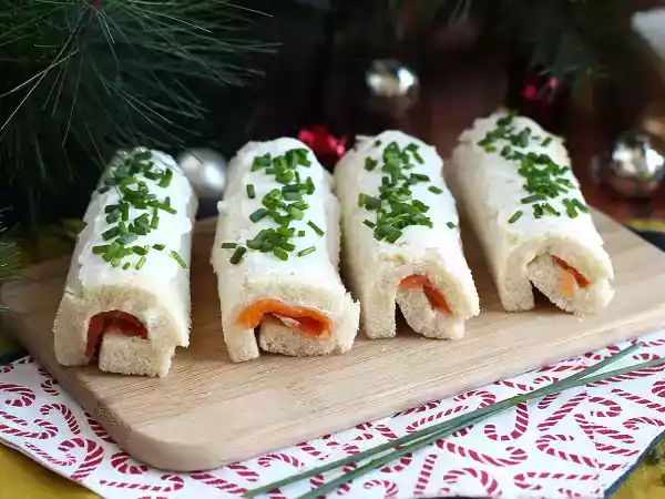 Recette Toasts bûches de noël