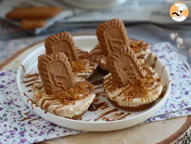 Recette Cheesecakes sans cuisson aux biscuits speculoos