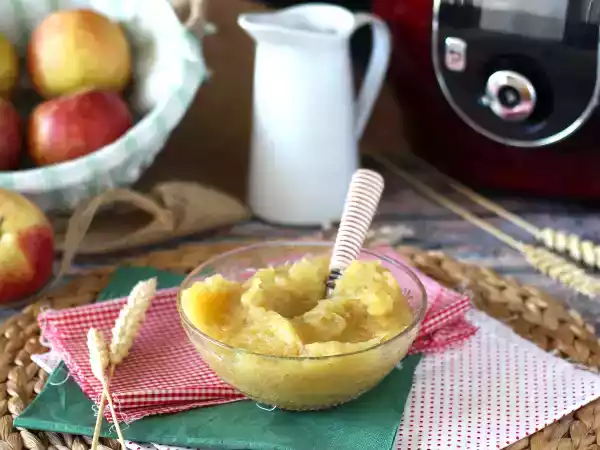 Recette Compote de pommes au cookeo