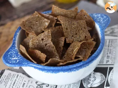 Recette Chips aux galettes de sarrasin: parfait pour l'apéritif!