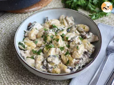 Recette Gnocchi à la crème et aux champignons : un repas extra réconfortant !