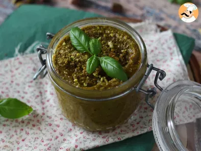 Recette Pesto de pistaches, la sauce facile et savoureuse