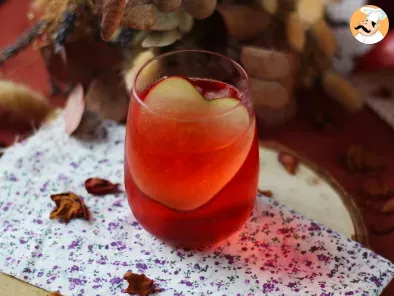 Recette Le cocktail parfait pour la saint-valentin, le cranberry spritz!