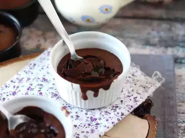 Recette Fondants au chocolat au air fryer extra coulants !