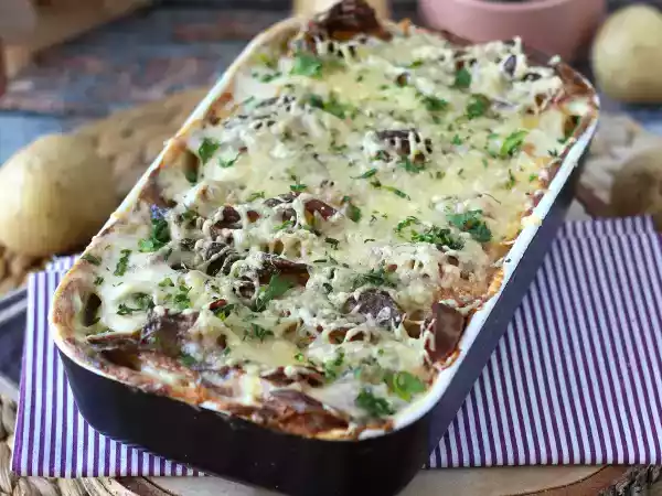 Recette Gratin de pommes de terre au air fryer