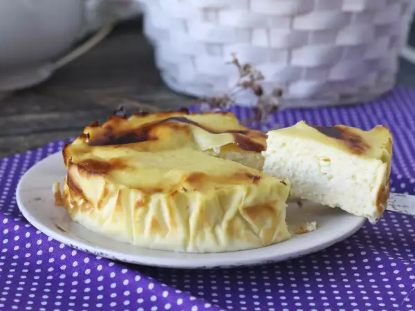 Recette Cheesecake à la ricotta au air fryer