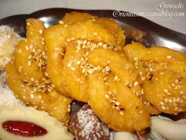 Recette Les griwechs (pâtisserie algérienne)