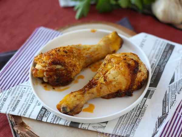 Recette de pilon de poulet pané au four
