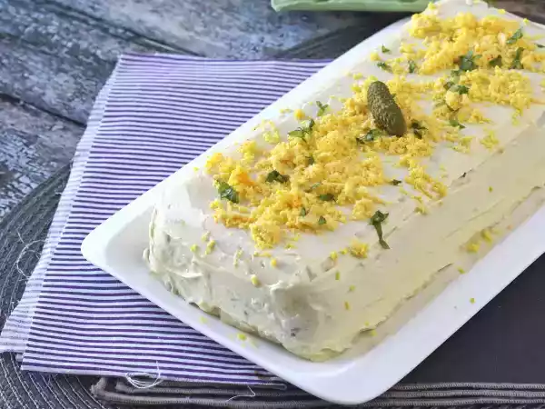 Recette Terrine de pommes de terre au thon et à la mayonnaise, facile et sans cuisson!