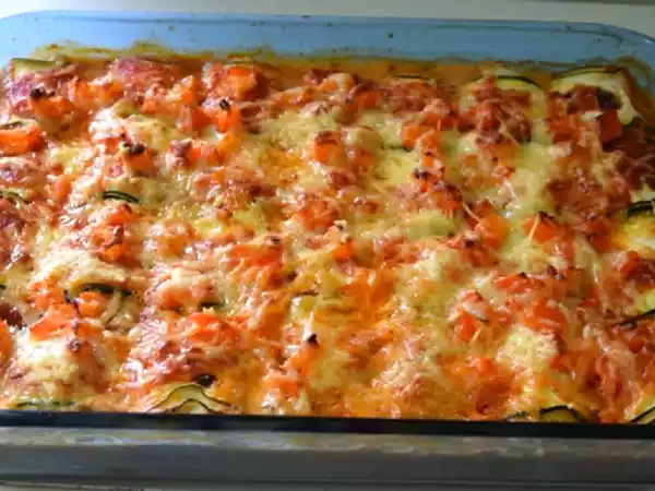 Recette Cannelloni de courgettes (ig bas)