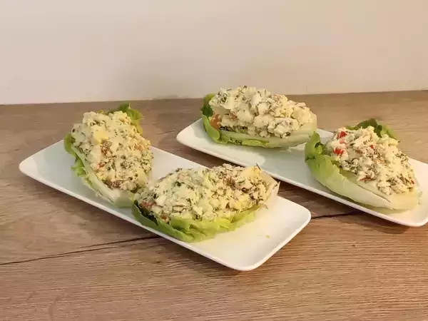 Recette Sucrines mimosa (ig bas)