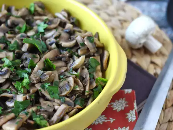 Recette Poêlée de champignons : la recette facile et rapide