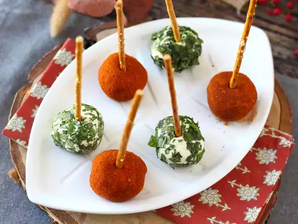 Recette Boulettes au fromage pour l'apéro