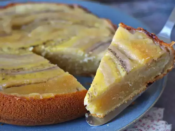 Recette Gâteau renversé à la banane extra fondant