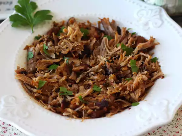 Recette Pulled pork ou porc effiloché au air fryer