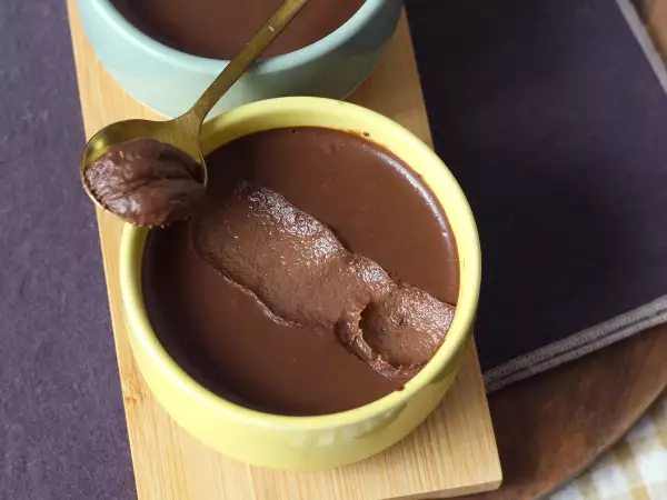 Recette Crème dessert chocolat banane avec seulement 3 ingrédients!