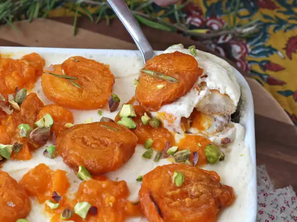Recette Tiramisu aux abricots rôtis : le dessert fruité et fondant parfait pour l’été
