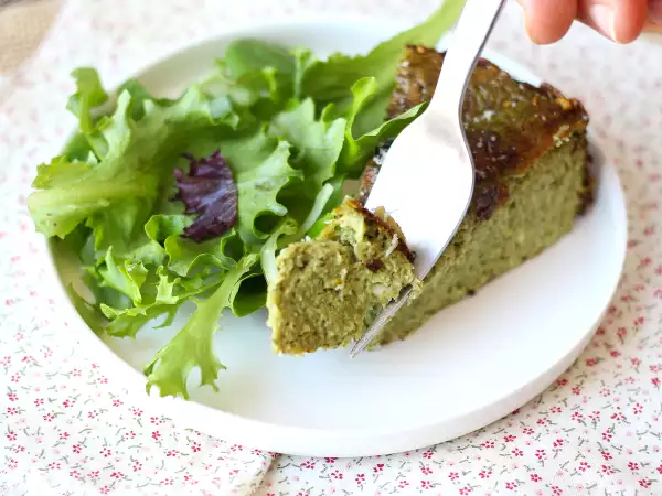 Recette Quiche sans pâte aux épinards et gouda