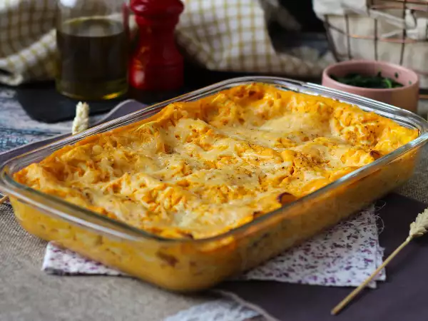Recette Lasagnes à la courge butternut, épinards et ricotta
