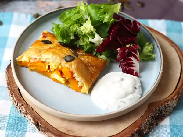 Recette Strudel au potimarron et à la feta : recette facile et croustillante
