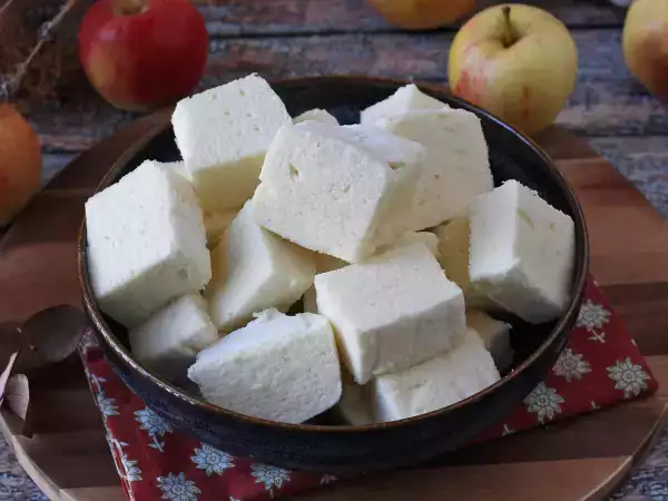 Recette Marshmallows de pomme avec seulement 2 ingrédients!