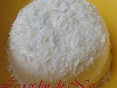 Recette Blanc-manger à la noix de coco