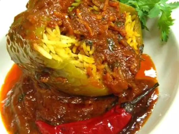 Recette Poivrons farcis et spicy a la marocaine