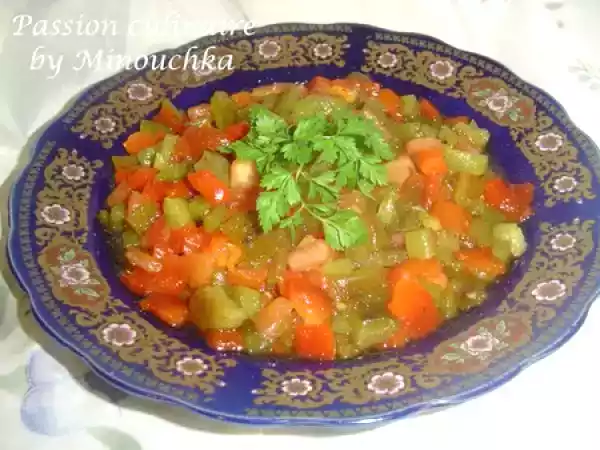 Recette Spécial ramadan #1: batbouts à la kefta et salade de poivrons grillés