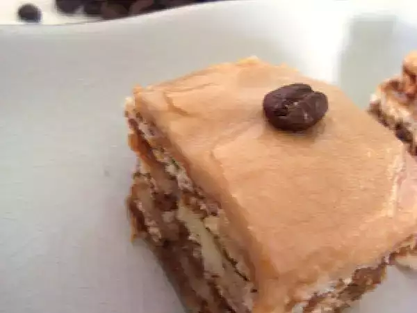 Recette Pavés aux petits-beurre et au café