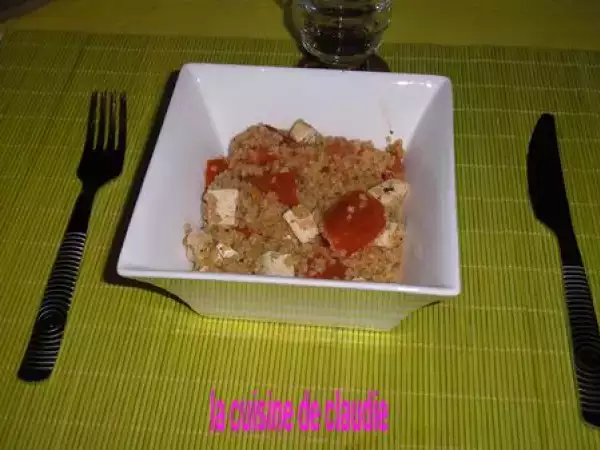 Recette Boulgour au tofu