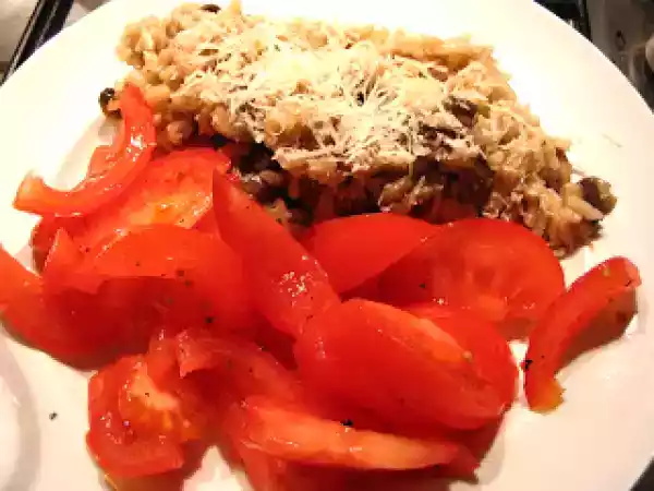 Recette Risotto light aux champignons d'après nigella