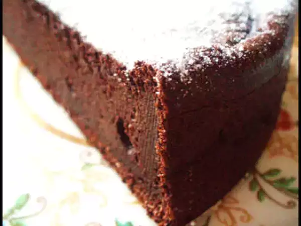Recette Moelleux-fondant léger au chocolat et à la cannelle