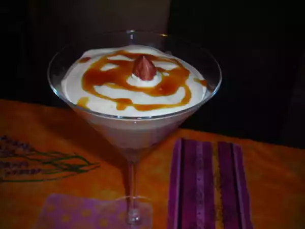Recette Verrine de mousse à la crème de whisky